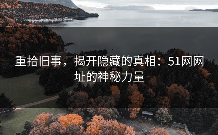 重拾旧事，揭开隐藏的真相：51网网址的神秘力量
